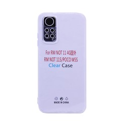 Soft Silicone Case with Camera Shield for Xiaomi Redmi Note 11 4G/Redmi Note 11S/Poco M5S Transparent Soft Silicone Case with Camera Shield for Xiaomi Redmi Note 11 4G/Redmi Note 11S/Poco M5S Transparent